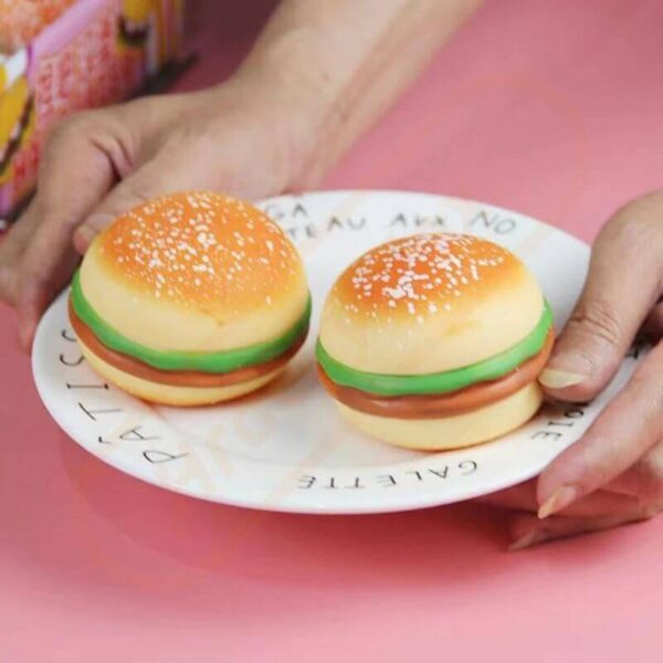 antistresová hračka squishy hamburger