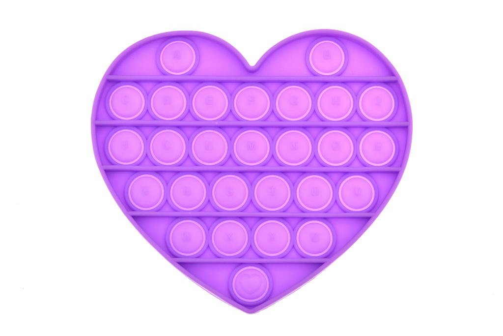 Fidget Popit antistresová hračka Srdce